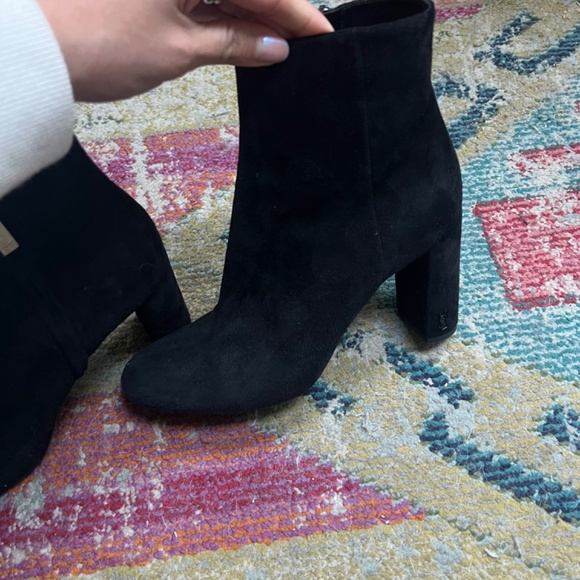 YSL Black Suede Boots - Picture 4 of 7